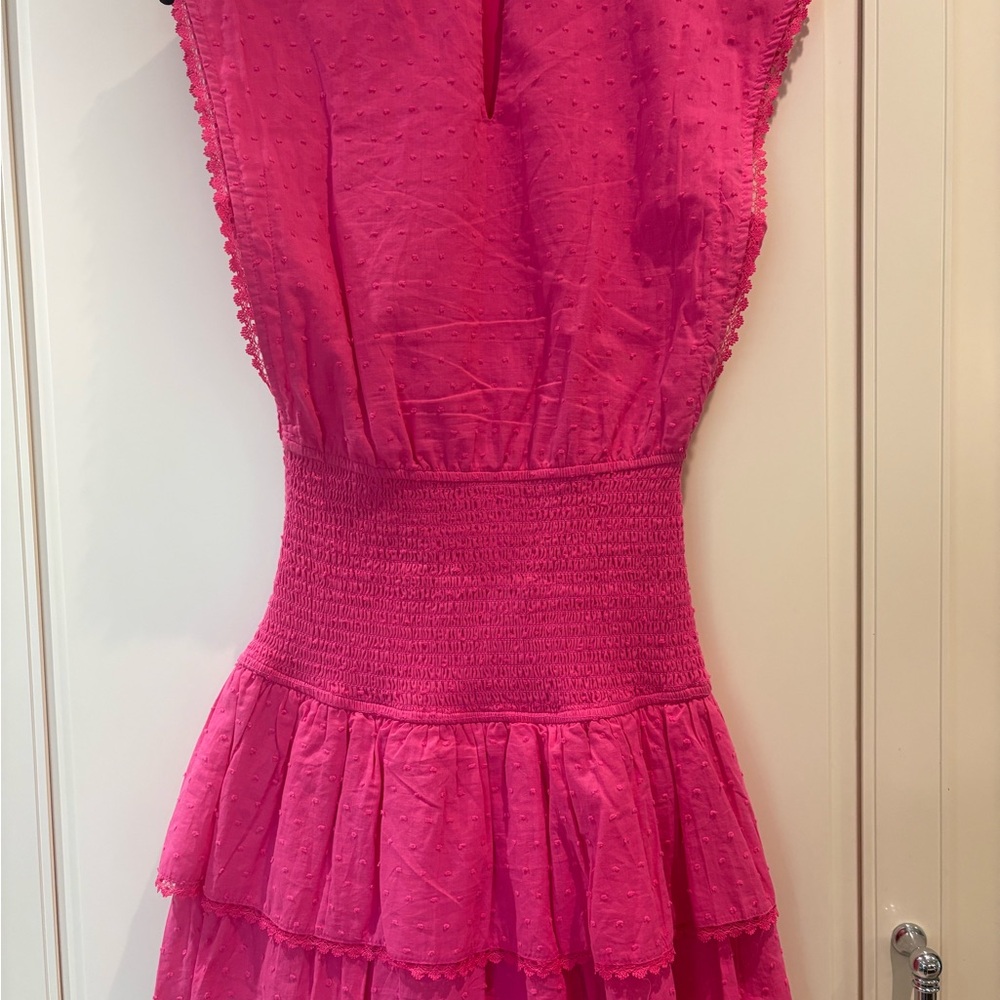 Aqua Pink Mini Dress